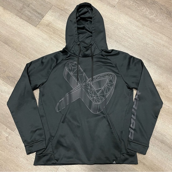 Bauer Exploding Icon Hoodie Sz M - Picture 1 of 6